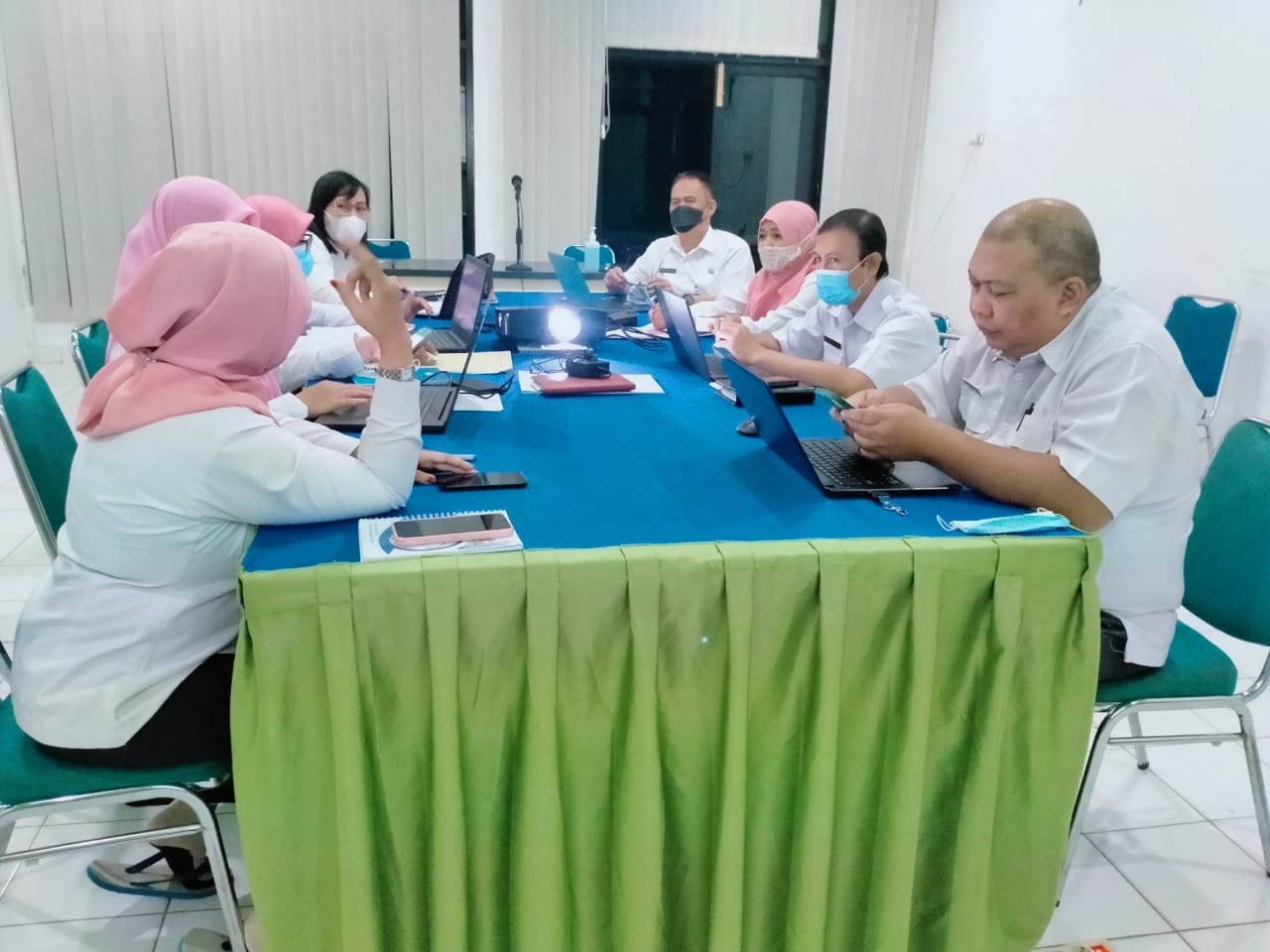Rapat Evaluasi SPIP Dinas Kependudukan dan Pencatatan Sipil Kabupaten Tabalong Tahun 2022